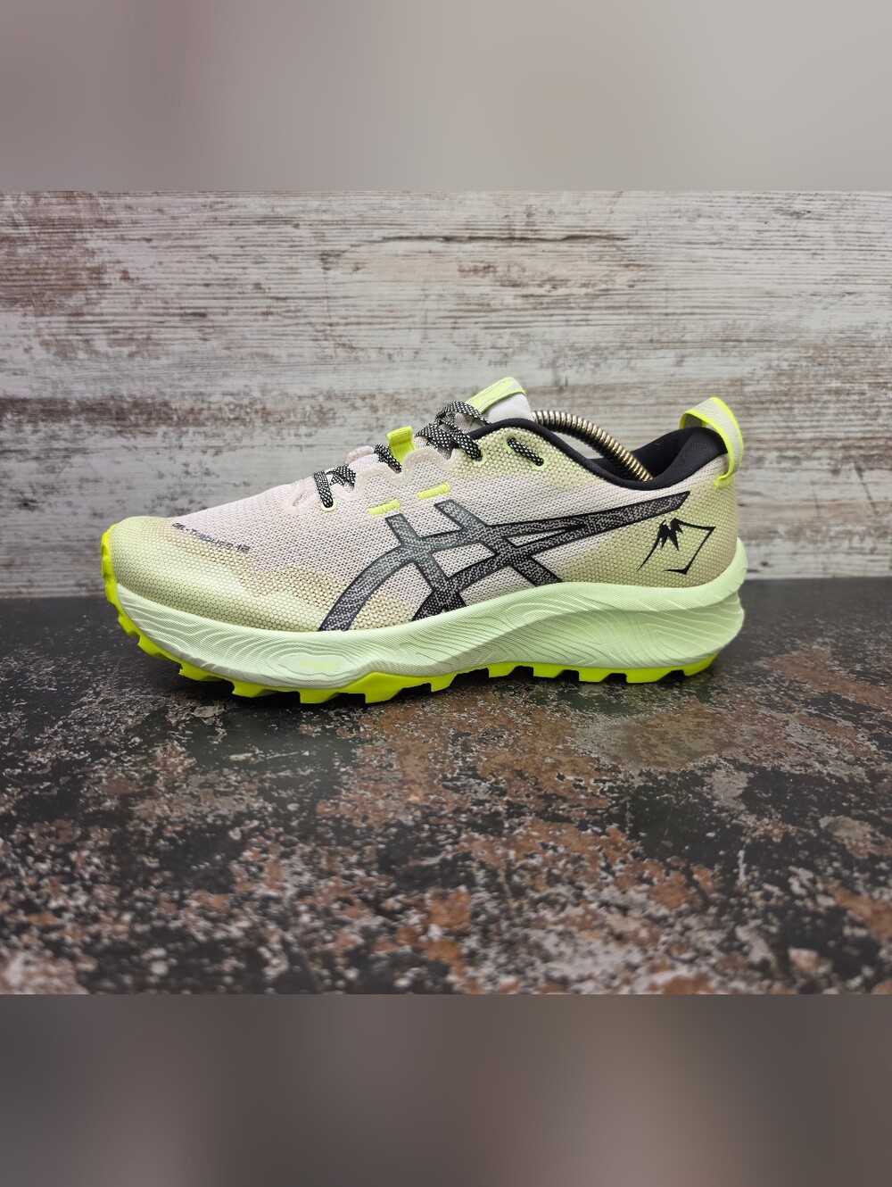 Womens Asics Gel Trabuco 12 Trail Running Shoes Sz 9 Used VGC 1012B605